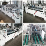 Automatic Corrugated Carton Box Folder Gluer Machine with Bottom Lock